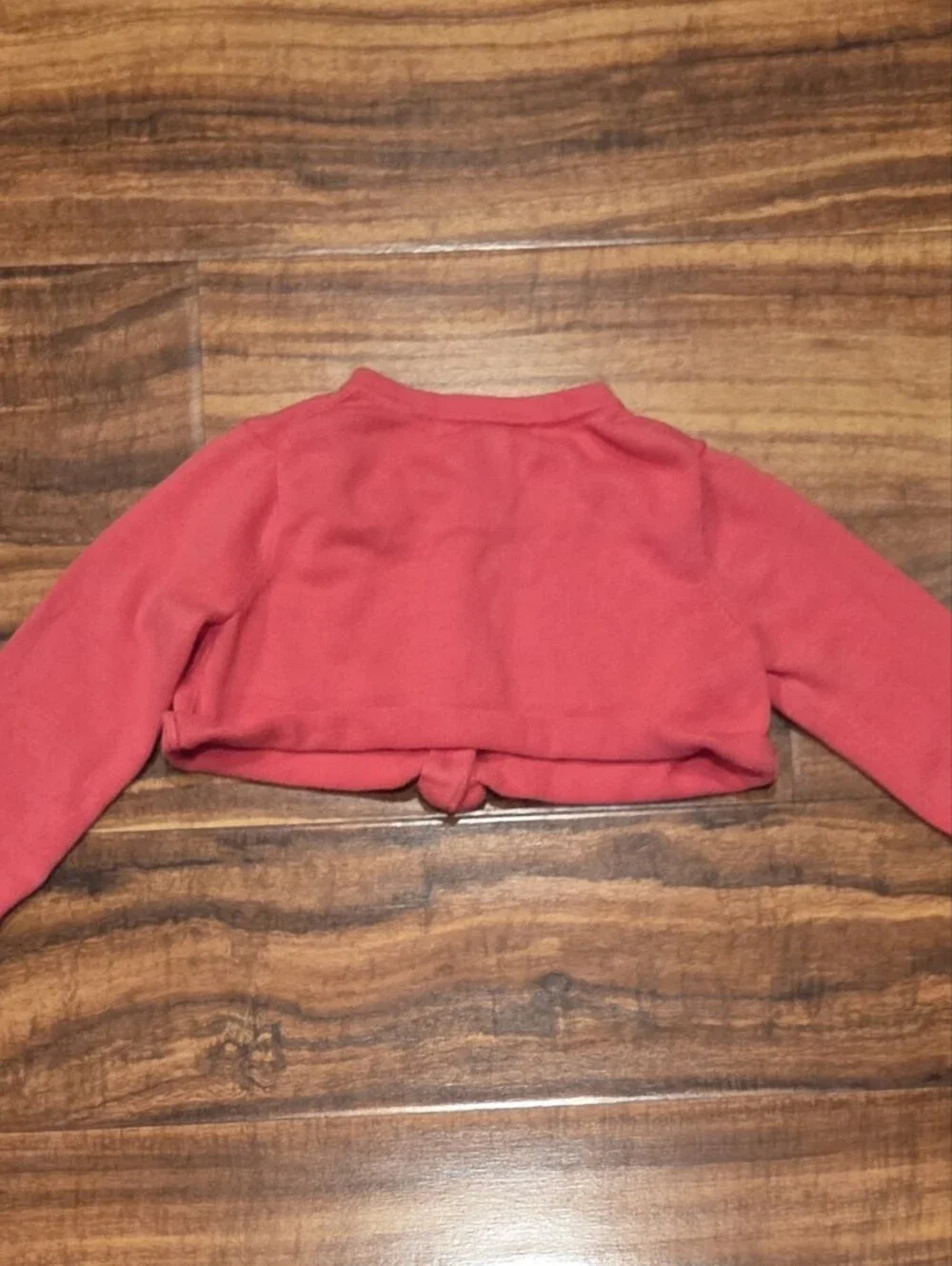 Janie and Jack EUC 12-18 months orange/pink/ivory floral dress and crop sweater